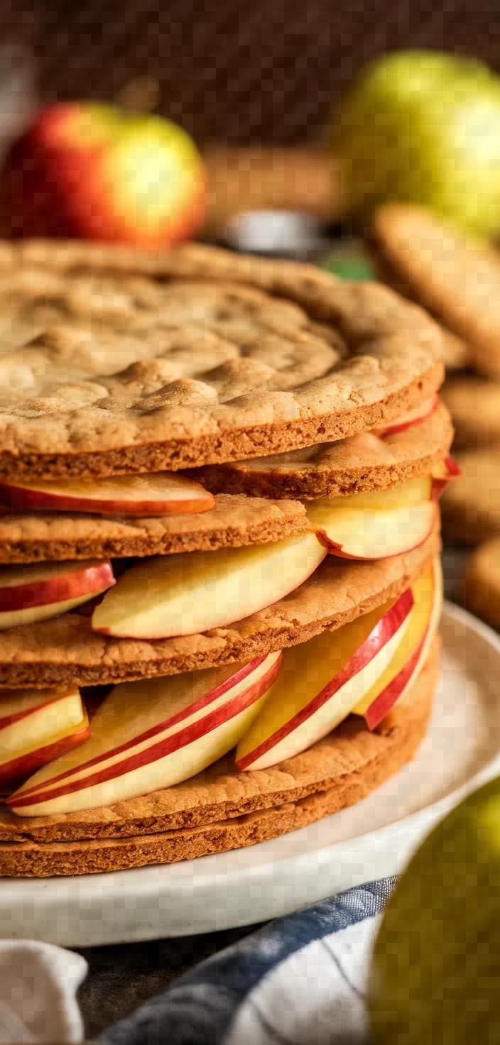 Cinnamon Apple Icebox Cake Recipe
