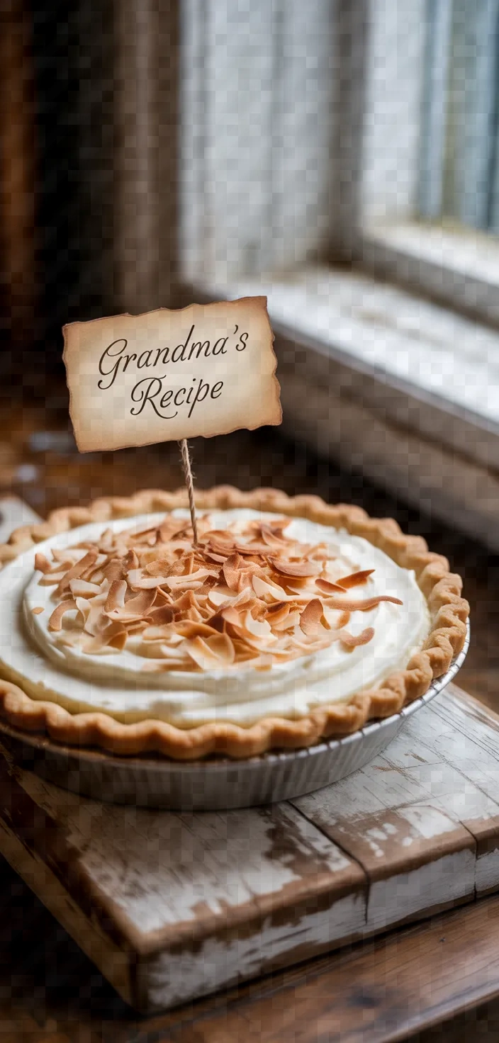 Coconut Cream Pie Recipe