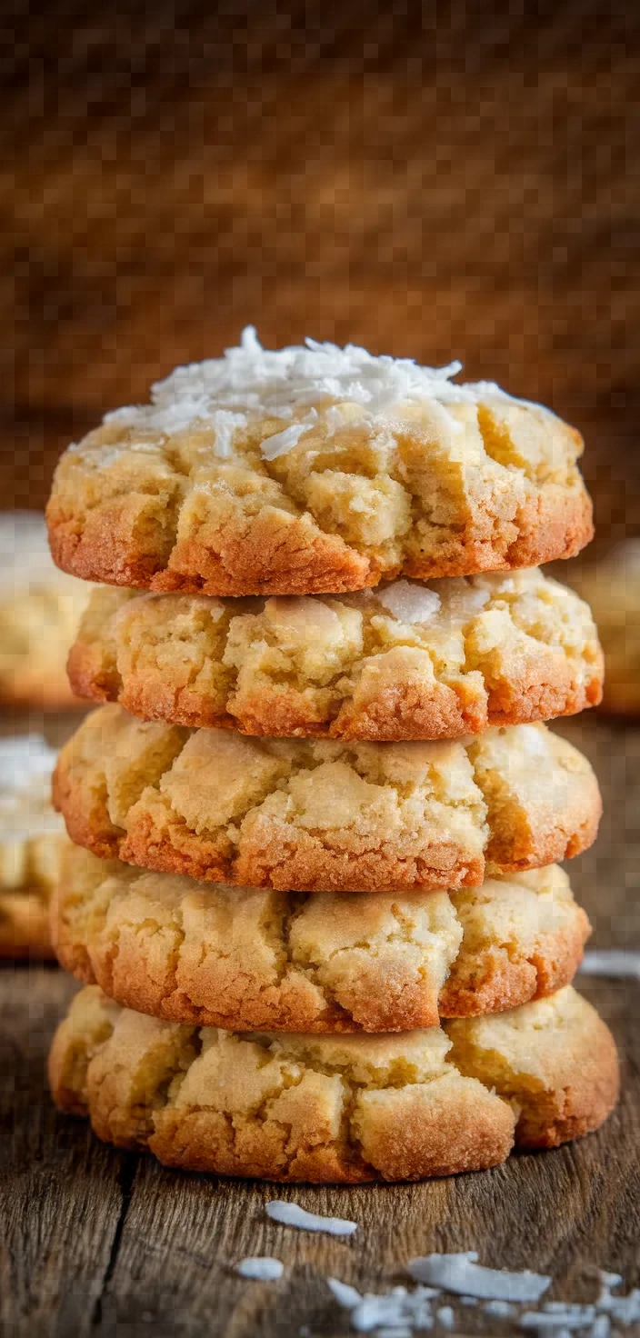 Coconut Sugar Cookies Recipe