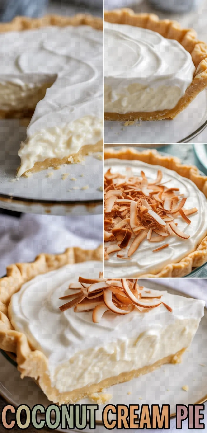 A photo of Coconut Cream Pie Recipe