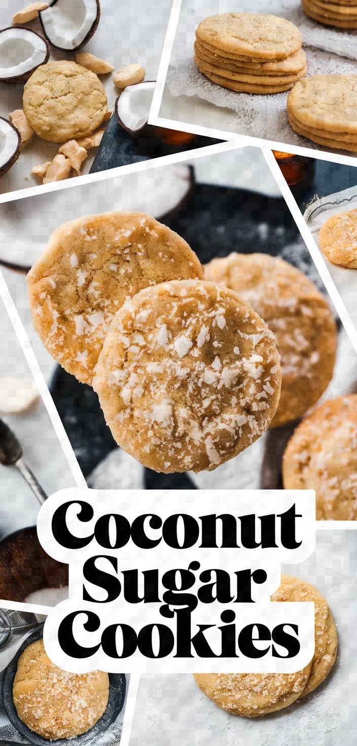 A photo of Coconut Sugar Cookies Recipe