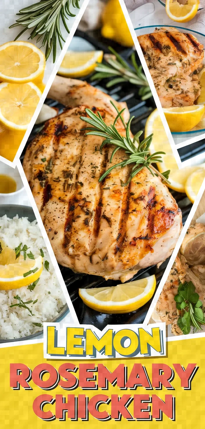 A photo of Lemon Rosemary Chicken Rice Recipe
