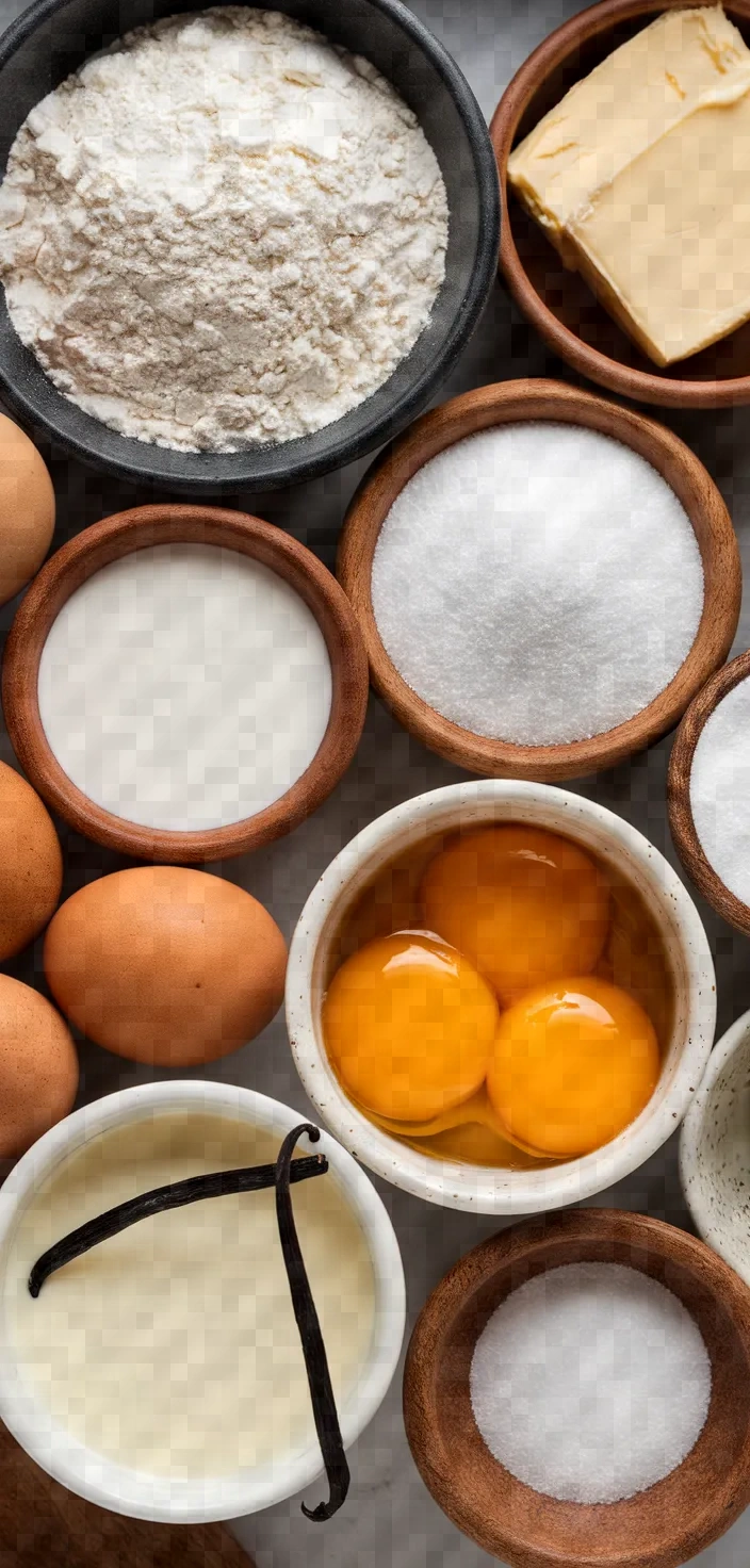Ingredients photo for Creme Brulee Cupcakes Recipe