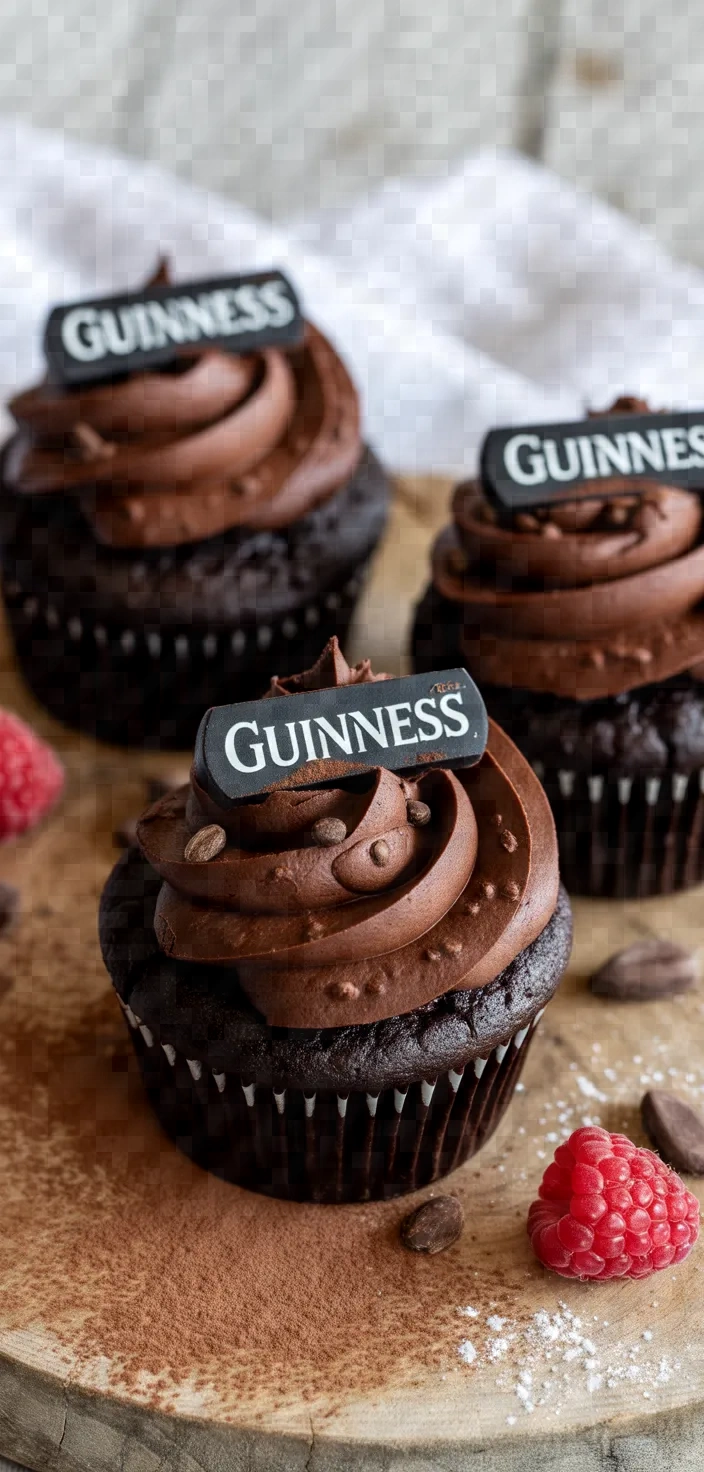Guinness Chocolate Cupcakes Recipe