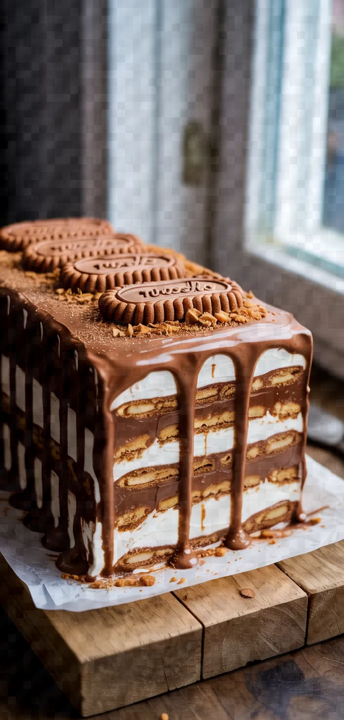 Nutella Biscoff Icebox Cake Recipe