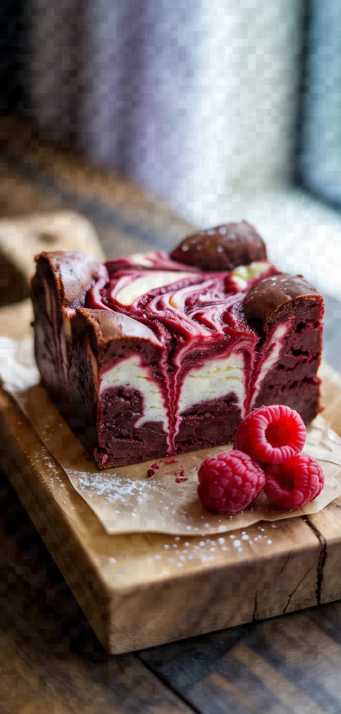 Red Velvet Cheesecake Swirl Brownies Recipe