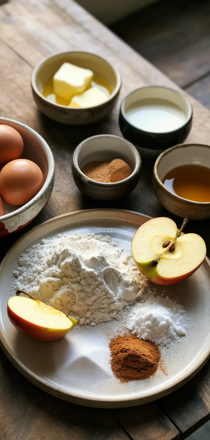 Ingredients photo for Apple Fritters Recipe
