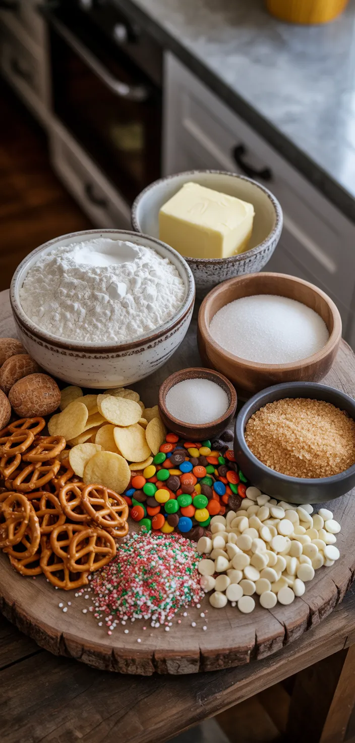 Ingredients photo for Best Kitchen Sink Christmas Cookies Recipe