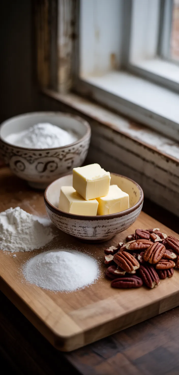 Ingredients photo for Pecan Sandies Recipe