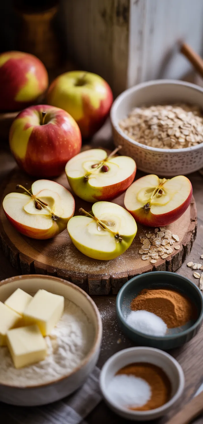 Ingredients photo for Apple Crumble Recipe