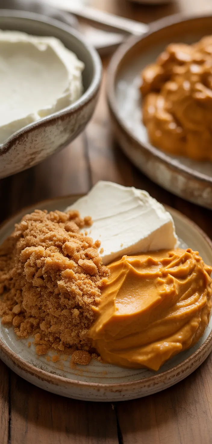 Ingredients photo for Mom's Best Pumpkin Cheesecake Recipe