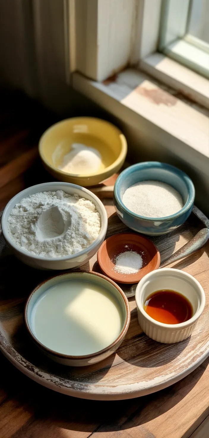 Ingredients photo for Vanilla Mug Cake Recipe