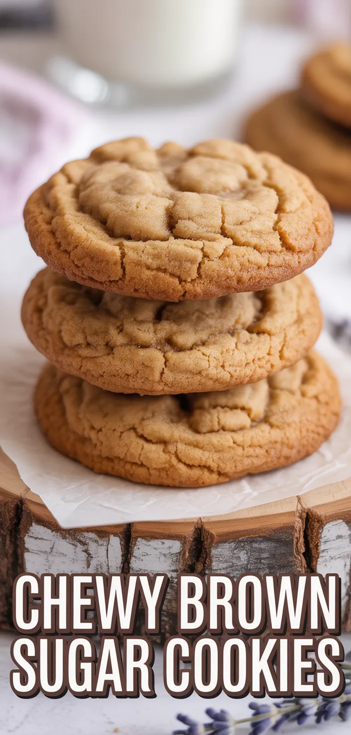 A photo of Chewy Brown Sugar Cookies Recipe