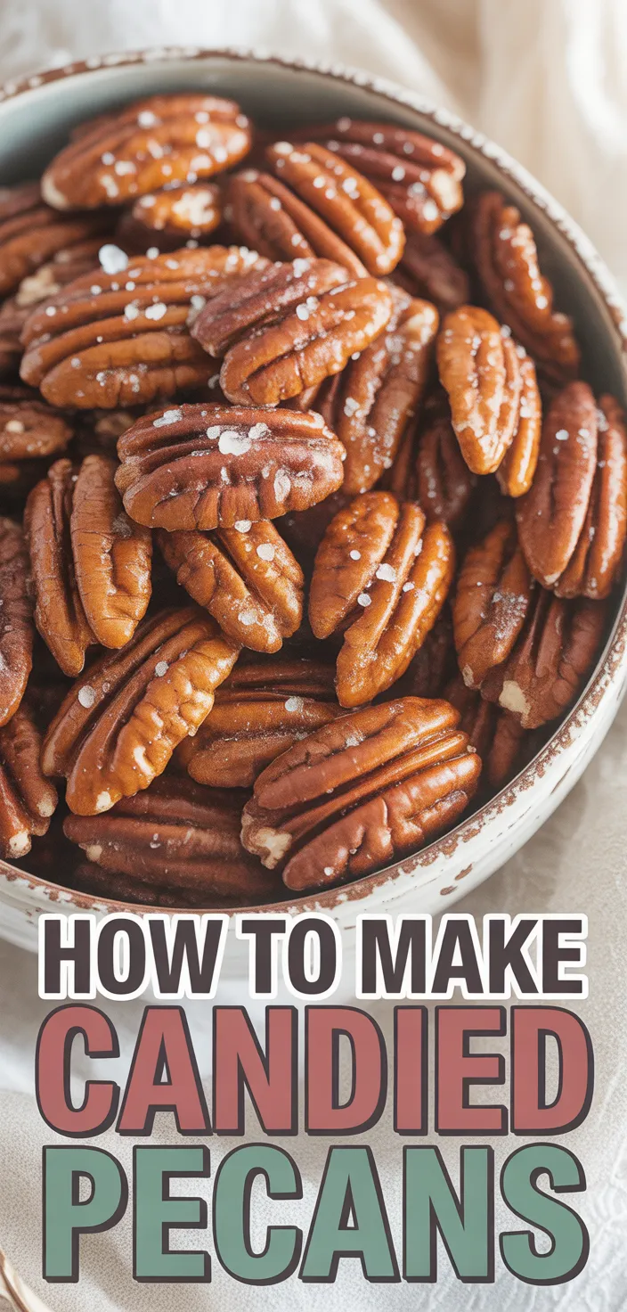 A photo of How To Make Candied Pecans Recipe
