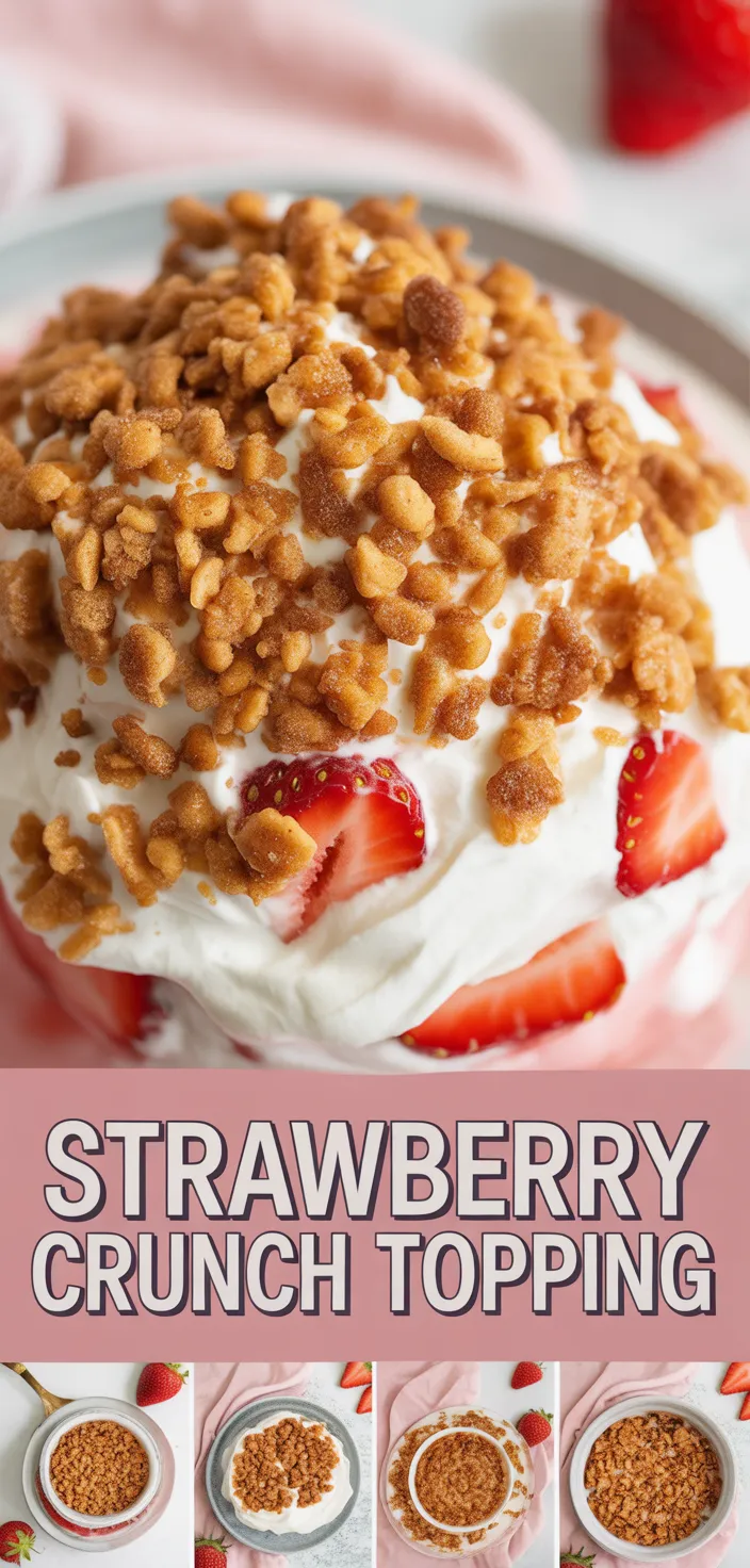 A photo of Strawberry Crunch Topping Recipe