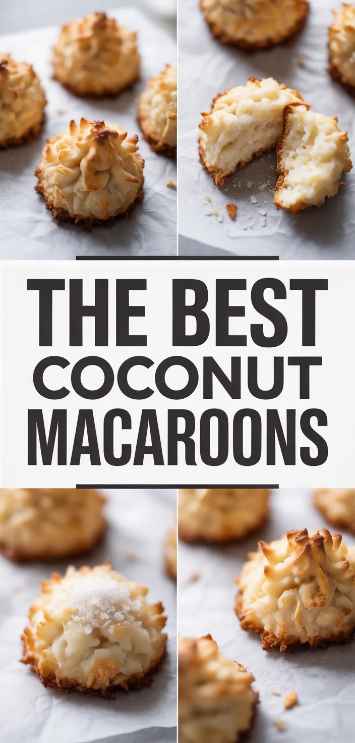 A photo of The BEST Coconut Macaroons Recipe