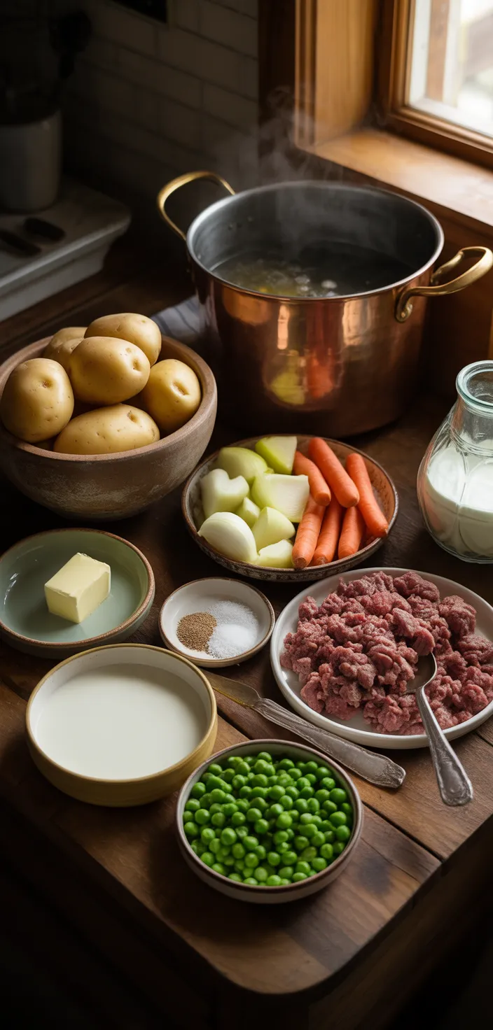Ingredients photo for Homemade Shepherd's Pie Recipe (with Tips To Make It Perfect!)