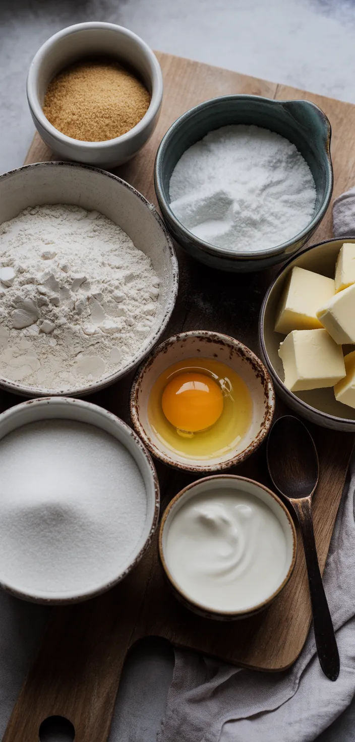 Ingredients photo for Bake Perfectly: Soft & Thick Cut Out Sugar Cookies Recipe!