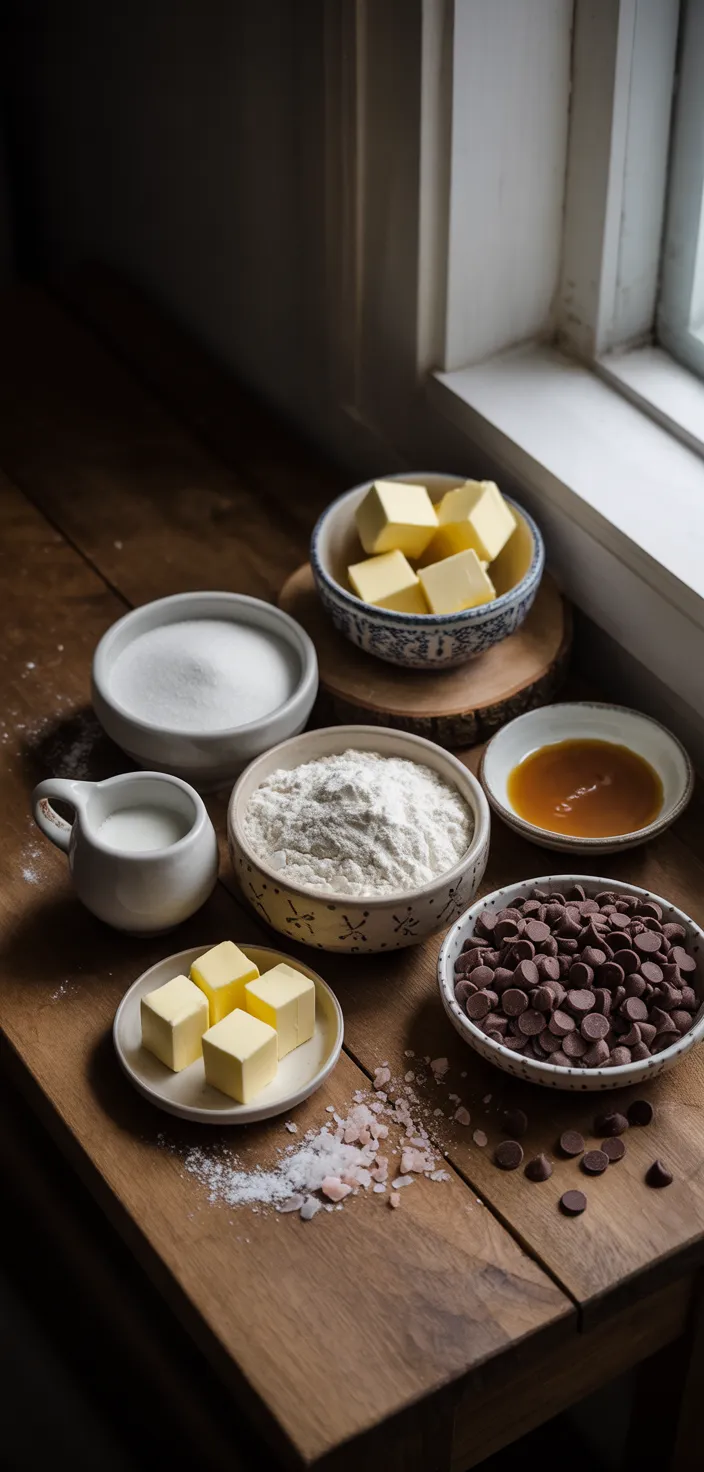 Ingredients photo for Caramel Crumb Bars Recipe