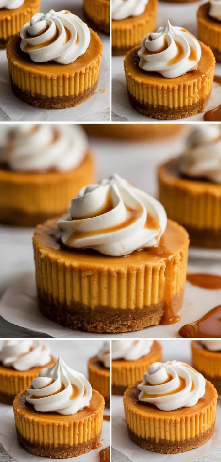 A photo of Best Mini Pumpkin Pie Cheesecakes Recipe