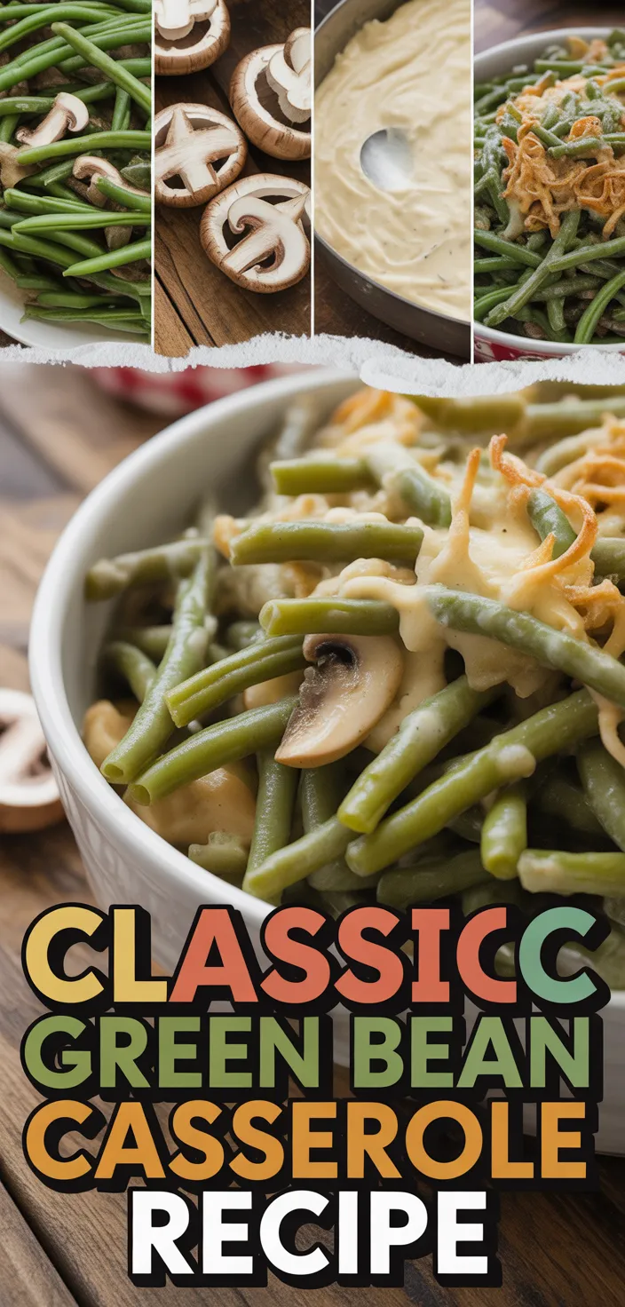A photo of Classic Green Bean Casserole Recipe