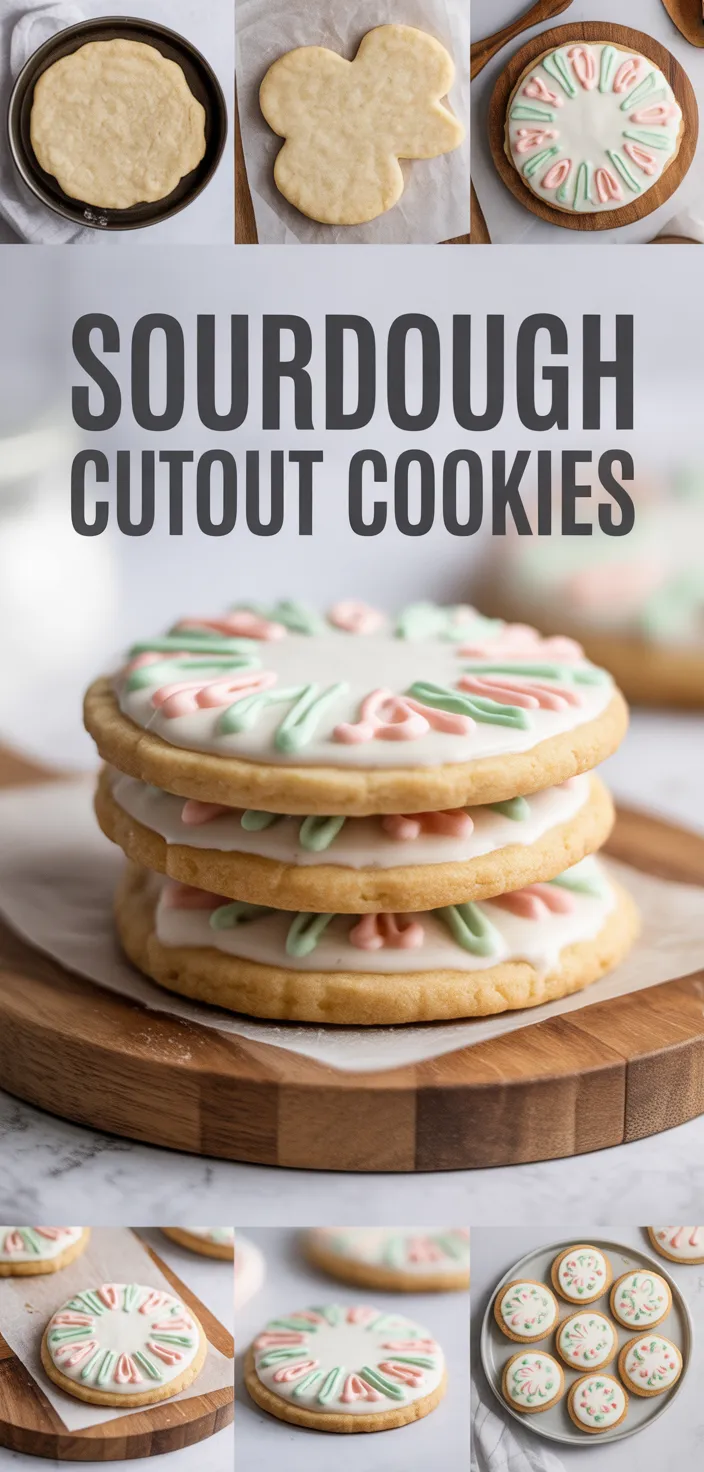 A photo of Cut Out Sourdough Sugar Cookies Recipe