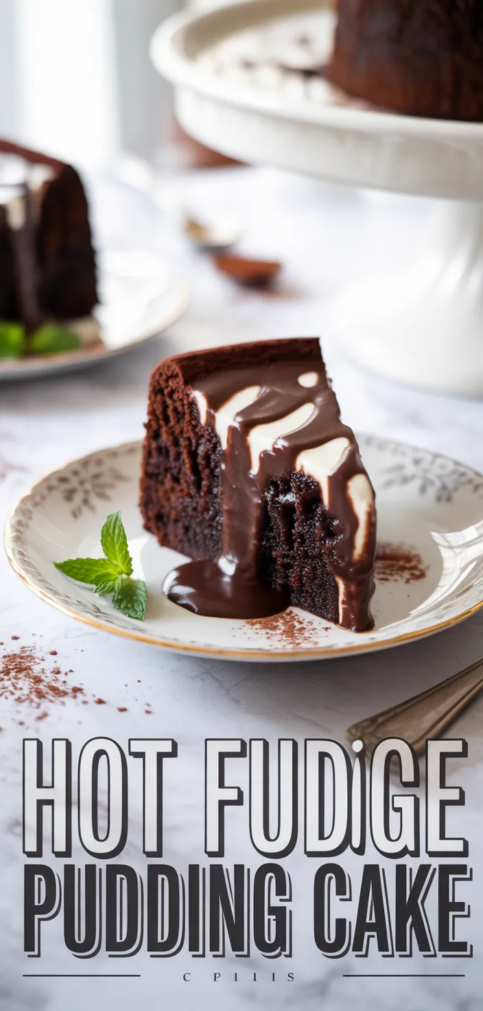 A photo of HOT FUDGE PUDDING CAKE Recipe