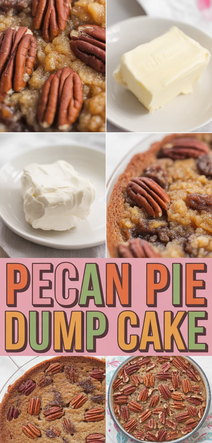 A photo of Pecan Pie Dump Cake Recipe