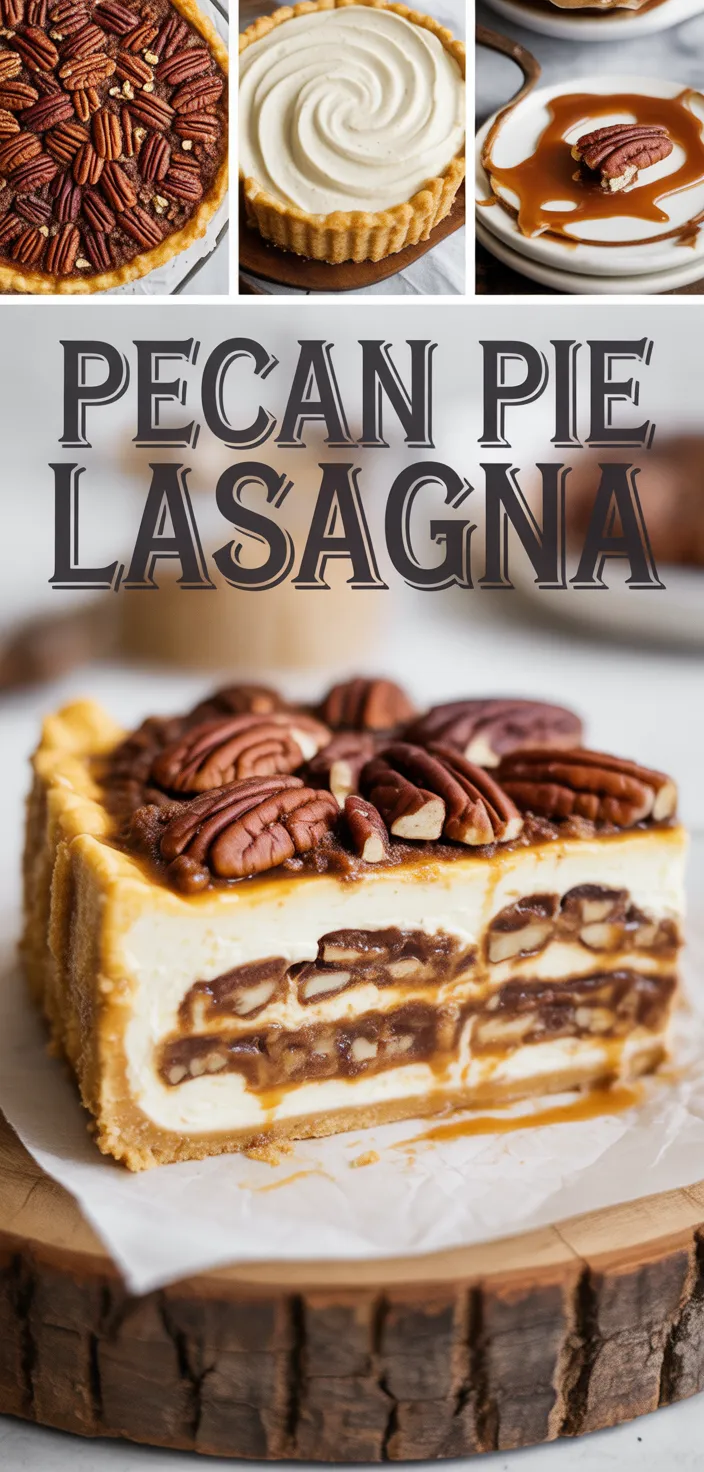 A photo of Pecan Pie Lasagna Recipe