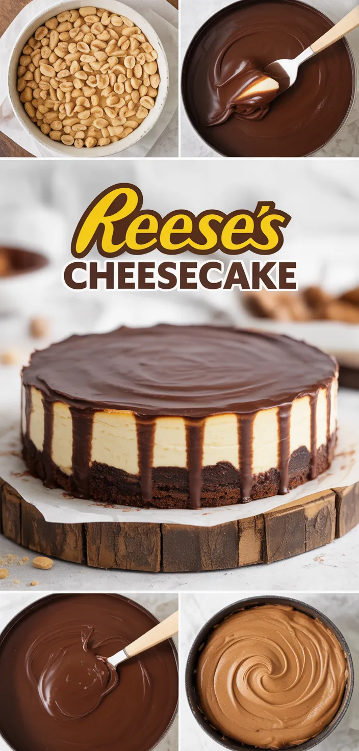 A photo of Reese’s Cheesecake Recipe