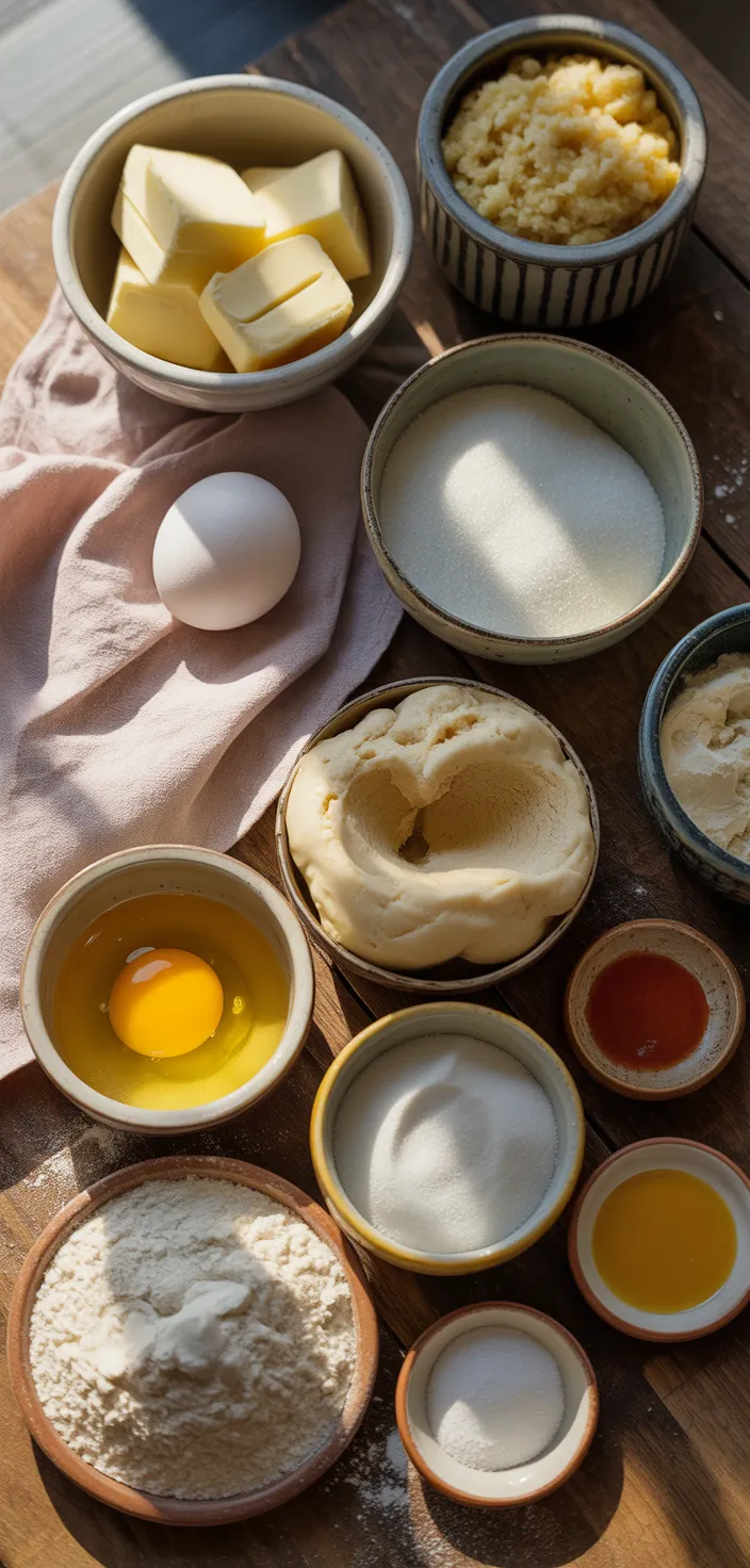 Ingredients photo for Cut Out Sourdough Sugar Cookies Recipe