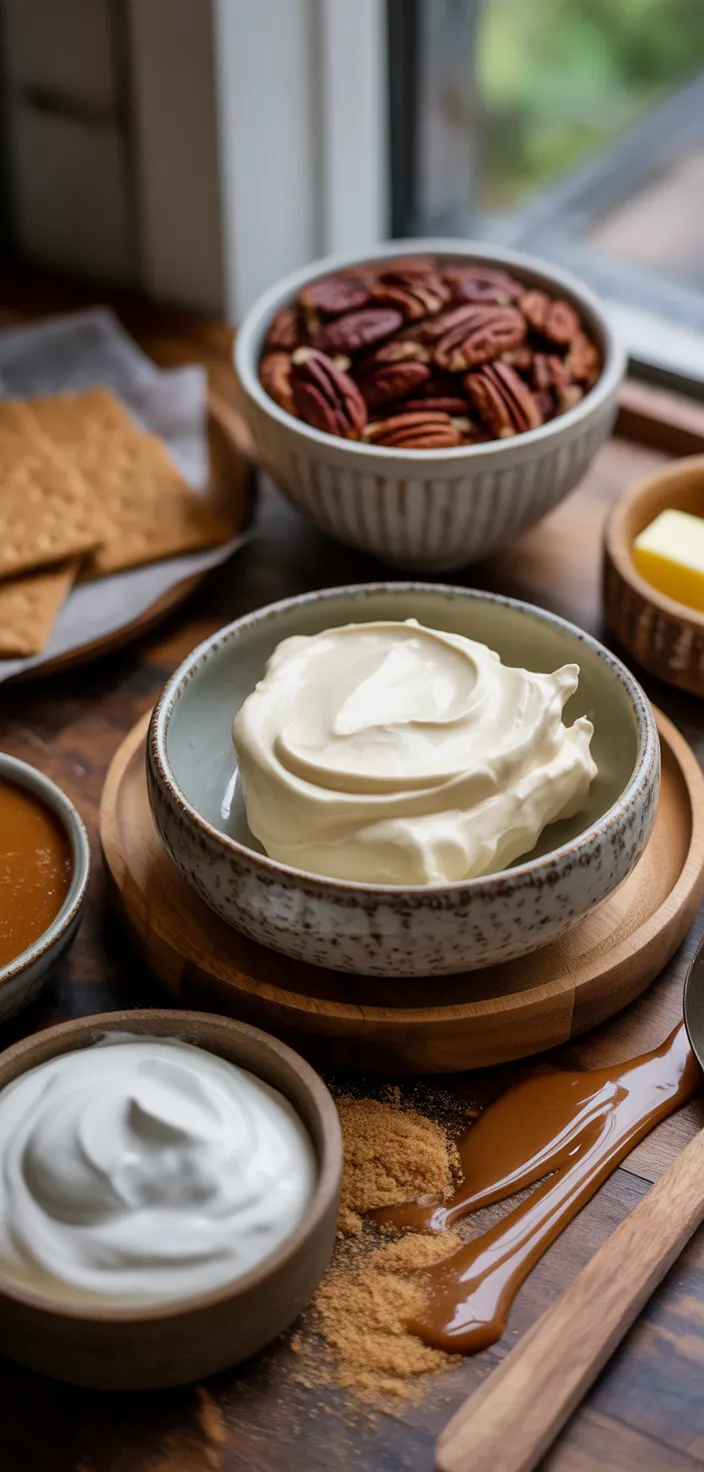 Ingredients photo for Pecan Pie Lasagna Recipe