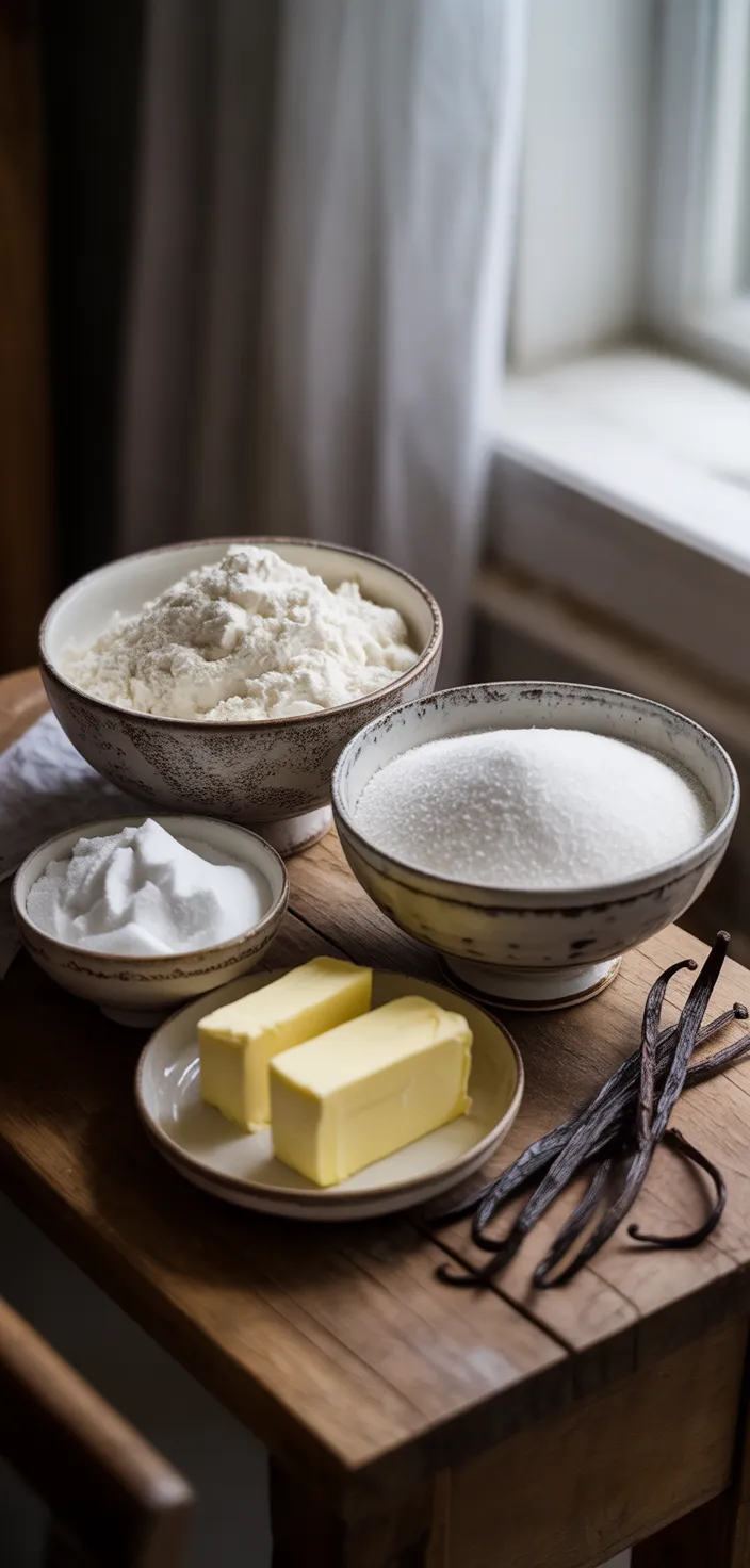 Ingredients photo for Recipe For White Wedding Cake