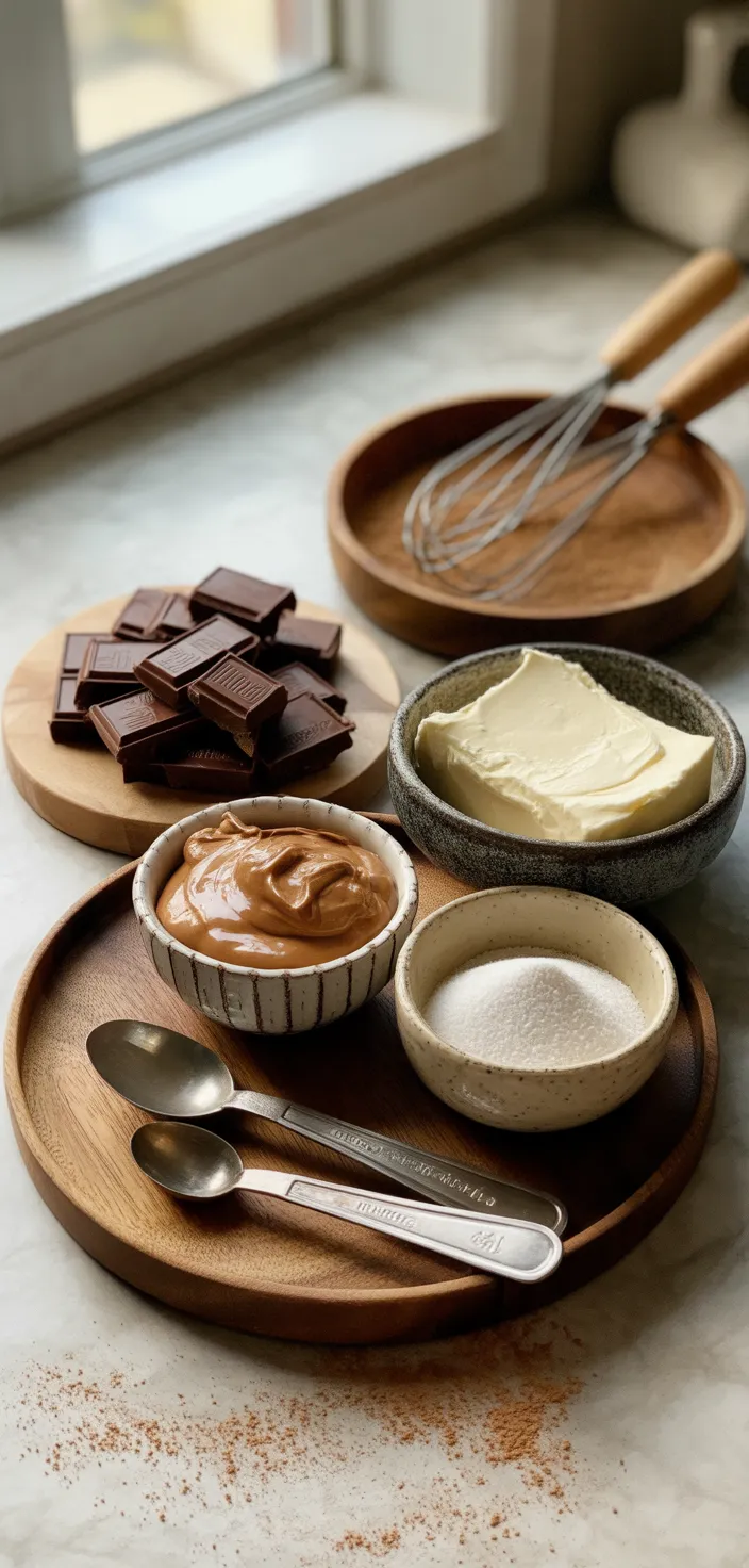 Ingredients photo for Reese’s Cheesecake Recipe