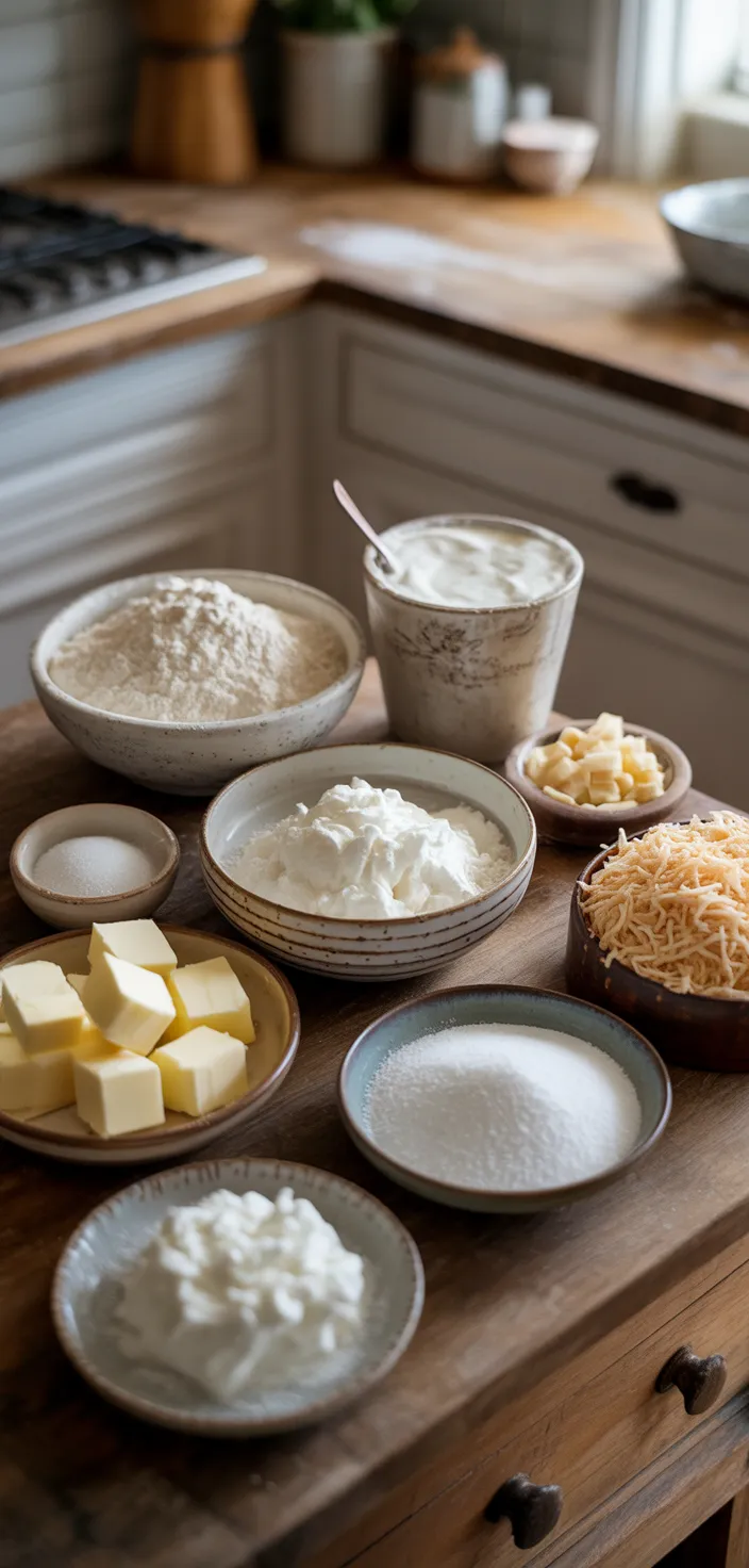 Ingredients photo for Coconut Cream Pie Bars Recipe