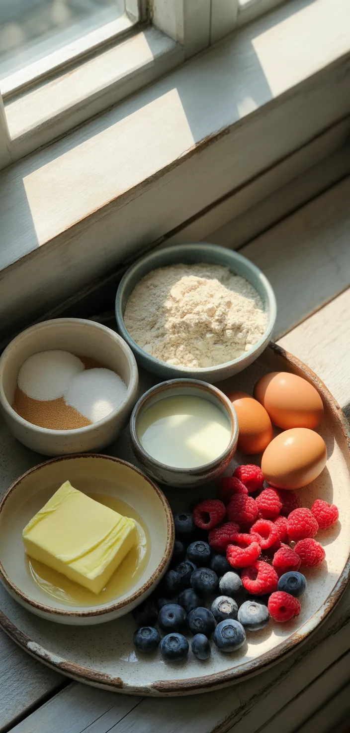 Ingredients photo for Fluffy Sheet Pan Pancakes Recipe