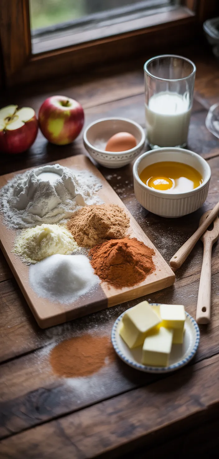 Ingredients photo for Apple Fritter Bites Recipe