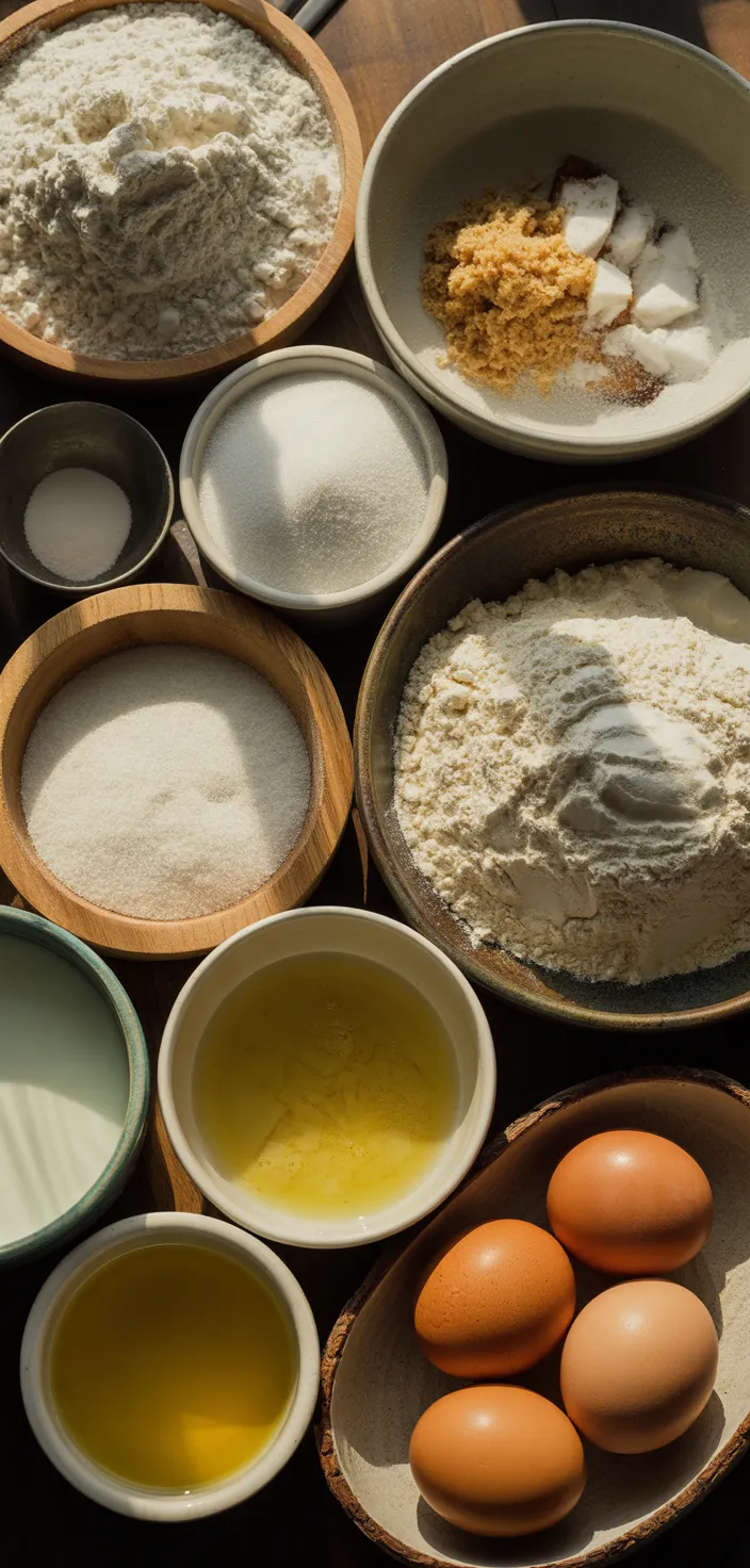 Ingredients photo for Easy Waffle Recipe