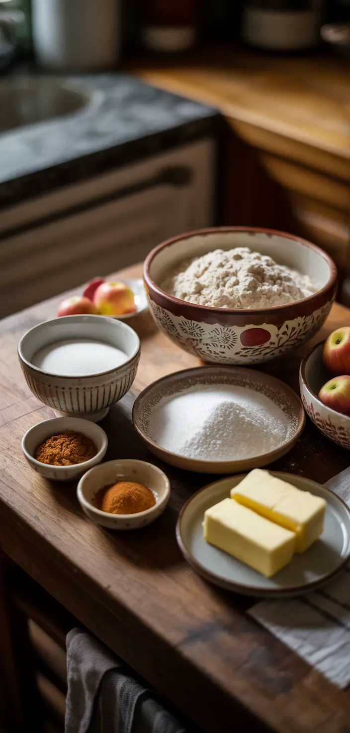 Ingredients photo for Apple Butter Cookies Recipe