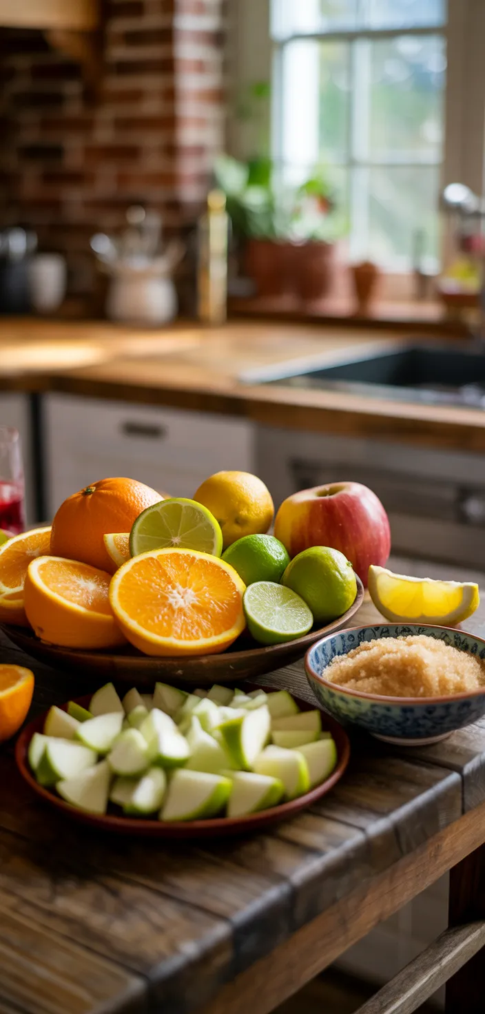 Ingredients photo for Red Sangria Recipe