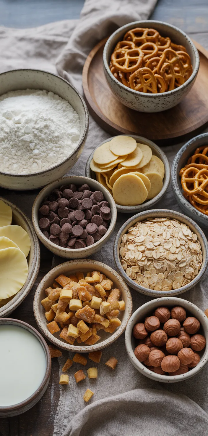 Ingredients photo for Kitchen Sink Cookie Recipe