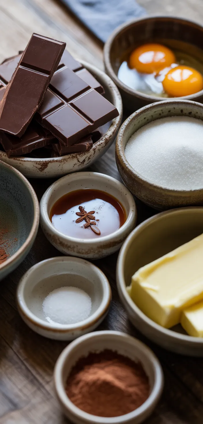 Ingredients photo for The Creamiest Chocolate Mousse Recipe