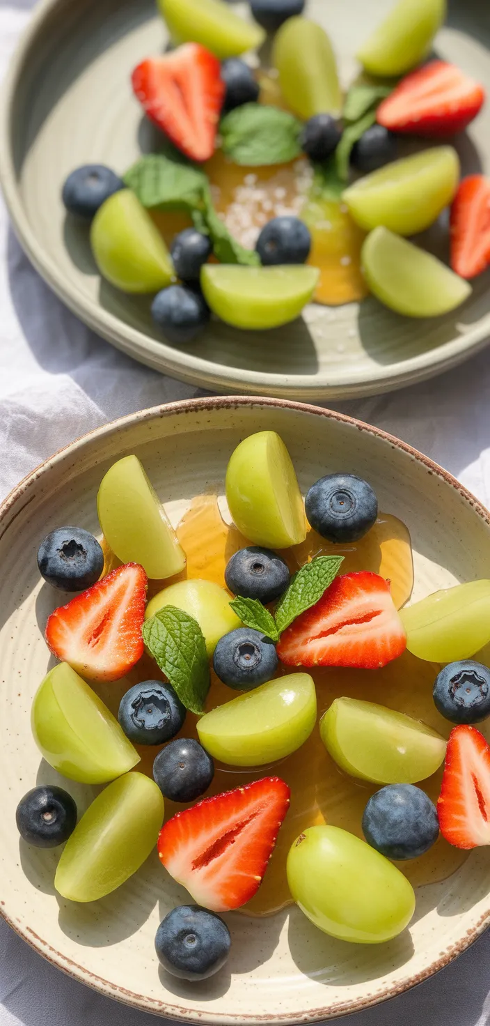 Ingredients photo for Honey Lime Fruit Salad (Paleo & Easy!) Recipe