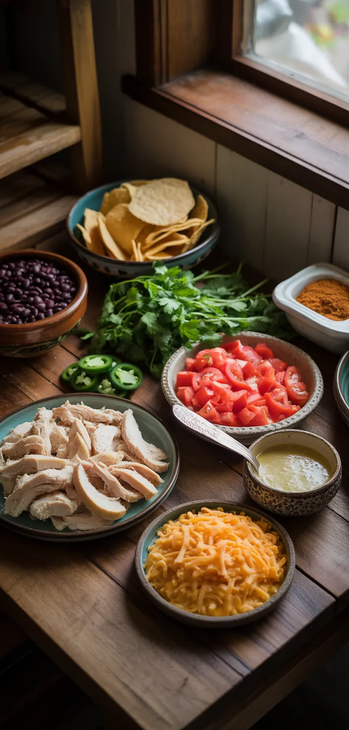 Ingredients photo for Pioneer Woman Mexican Chicken Casserole Recipe