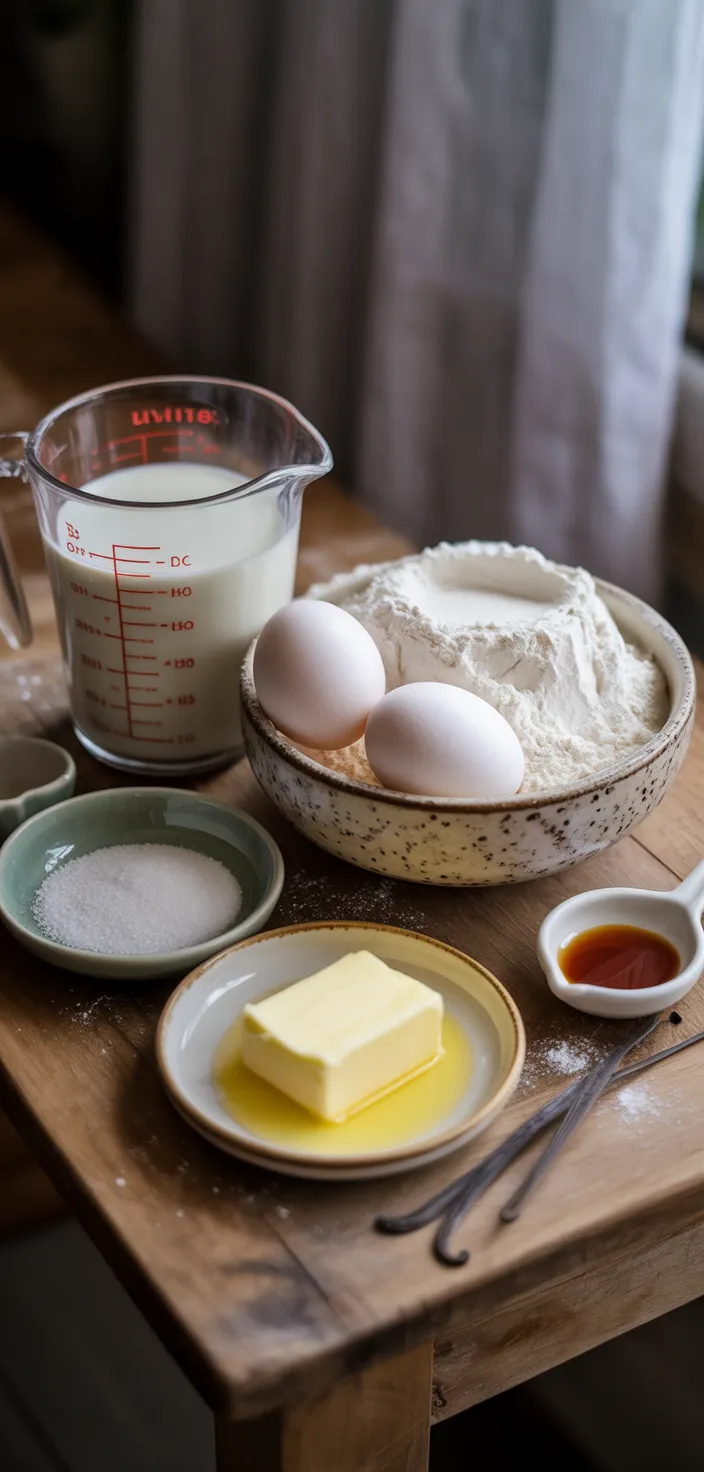 Ingredients photo for How To Make Rosettes Cookies Recipe