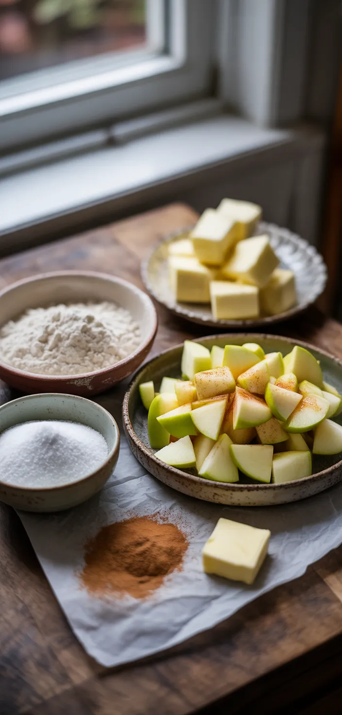 Ingredients photo for The Best Fried Apple Pies Recipe
