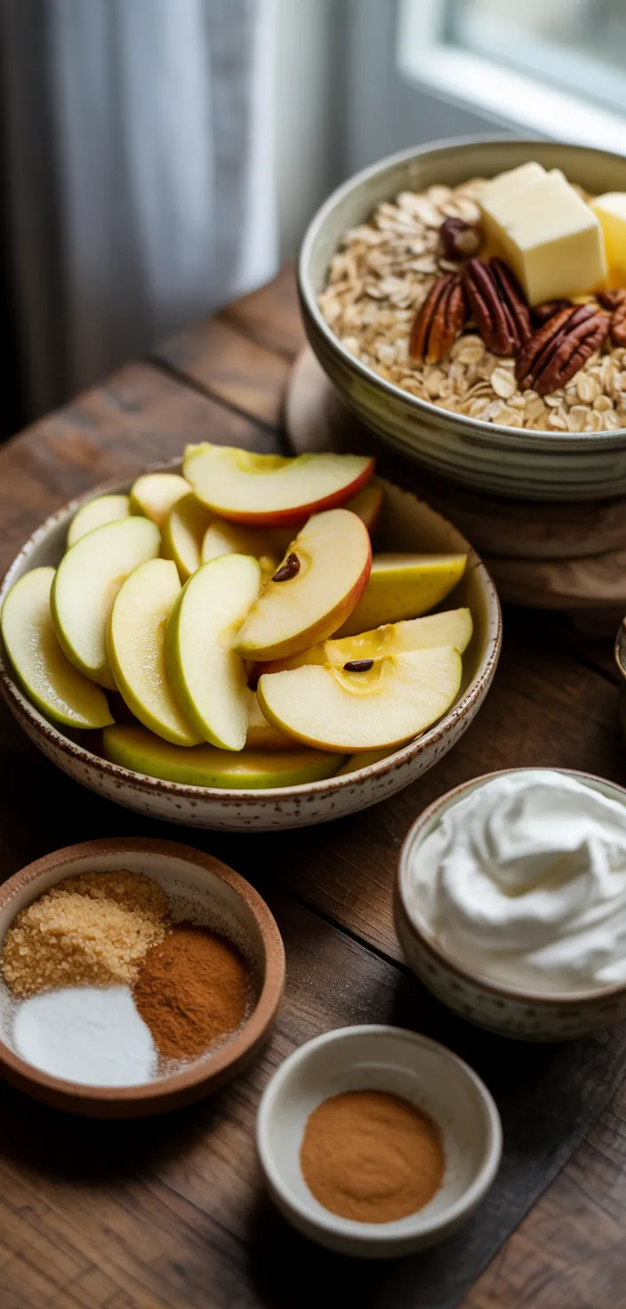 Ingredients photo for The Best Apple Crisp Recipe